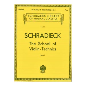 Schradieck The School of Violin – Technics Book 1 | Petsavas Pavlos ...